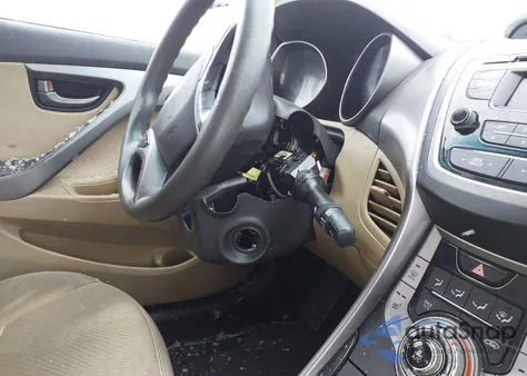 2013 Hyundai Elantra Gls z USA, uszkodzony, nr VIN 5NPDH4AE6DH301215